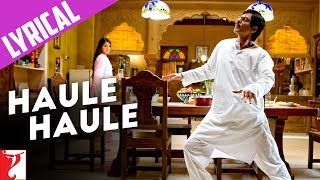 Lyrical Haule Haule Song with Lyrics  Rab Ne Bana Di Jodi  Jaideep Sahni [upl. by Ronald810]