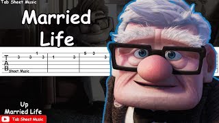 Up  Married Life Guitar Tutorial [upl. by Lienahs]