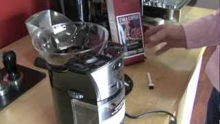 Crew Review Capresso Burr Coffee Grinder [upl. by Llerad]