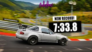 The FASTEST MX5 To Ever Lap The Ring  7338  Nürburgring Nordschleife BTG [upl. by Eng]