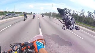 Hectic Motorcycle Crashes amp Crazy Moto Moments 2018 Ep 147 [upl. by Eednyl417]