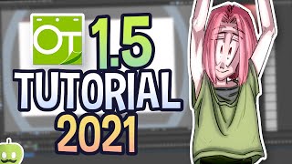 Opentoonz 15 Beginner Tutorial 2021  Make 2D Animations For FREE [upl. by Aniteb]