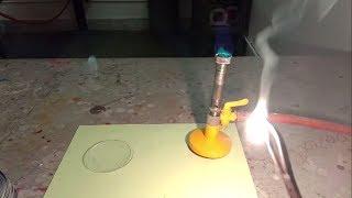 Burning Of Magnesium Ribbon Experiment  Chemistry Demo  Grade 712 [upl. by Yeblehs210]