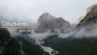 Dolomites  Alta Via 4  4K Cinematic Drone Video [upl. by Charmaine99]