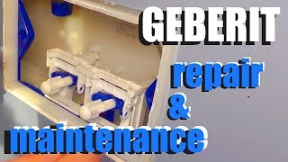 Geberit toilet repair and maintenance  How to [upl. by Aicnerolf14]