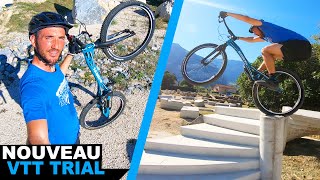 MON NOUVEAU VTT TRIAL EST DINGUE [upl. by Kensell]