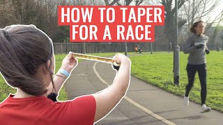 What Is A Marathon Taper  Tapering Tips For Runners [upl. by Quiteria]