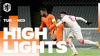 Highlights Turkije  Nederland 24032021 WKkwalificatie [upl. by Hedgcock920]