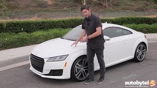 2016 Audi TT Coupe Test Drive Video Review [upl. by Arreis791]