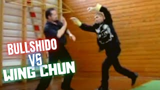 Bullshido  Russian snake and eagle Master attacks Wing Chun [upl. by Dobb]