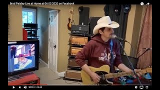 Brad Paisley Live at Home at 06 05 2020 on Facebook [upl. by Ong]