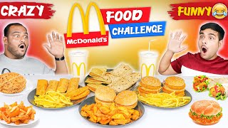 EPIC MCDONALDS FOOD EATING CHALLENGE  McDonalds Veg Menu Challenge  Viwa Food World [upl. by Miguelita593]