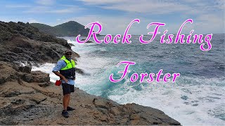 Rock Fishing in Forster NSW [upl. by Etselec738]