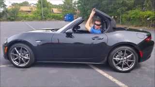 2016 Mazda MX5 Miata Convertible Top Operation [upl. by Mahmud]