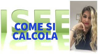 COME SI CALCOLA ISEE 2022 [upl. by Avad355]