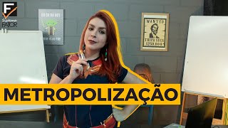 Metropolização como se formam as metrópoles  SISTEMA FATOR [upl. by Eiboh]