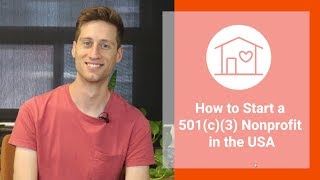 How to Start a Nonprofit in the USA 501c3 Step by Step [upl. by Surtimed]