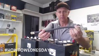 How to Connect Batteries in Series Parallel Deep Cycle Battery 6 Volt [upl. by Shulins]