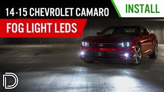 How to Install 20142015 Chevrolet Camaro Fog Light LEDs  Diode Dynamics [upl. by Nairrot299]