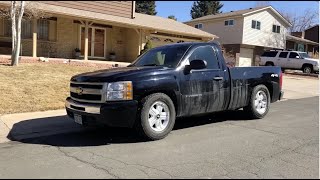 2010 Silverado 46 Lowering Kit 4x4 [upl. by Leighland]