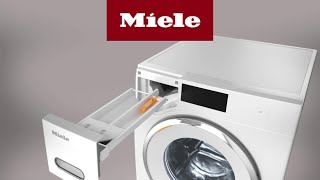 Waschmaschine W1 WaschmittelEinspülkasten reinigen I Miele [upl. by Nnylrahc]