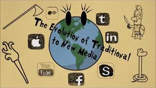 The Evolution of Traditional to New Media [upl. by Acnoib827]