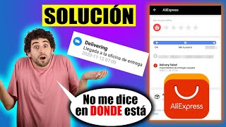 ¿Dónde está mi PAQUETE de AliExpress  No me dice donde recogerlo  Llegada a la oficina de entrega [upl. by Caldeira]