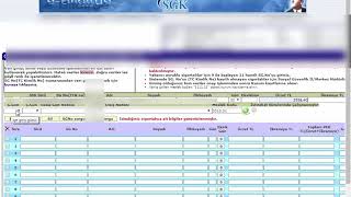 Sgk EBildirge Aylık Prim ve Hizmet Bildirgesi Girişi Videolu Anlatım [upl. by Elimac]