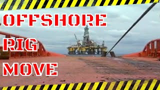 Offshore Rig Move  Jackup  Semisub  Barge [upl. by Navets858]