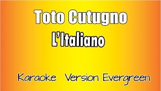 Toto Cutugno  L italiano versione Karaoke Academy Italia [upl. by Cindra]