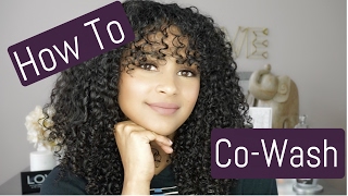 HOW TO CoWash Curly Hair  Everything You NEED To Know  lovekenziie [upl. by Odelle177]