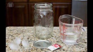 Cloud in a Jar Make a tiny weather system [upl. by Enniroc23]