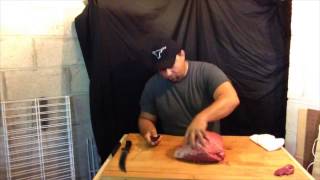 Ted the Butcher Beef  Sirloin Tip Knuckle Roast [upl. by Cerallua]