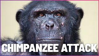 Freak Chimpanzee Attack Leaves Man In Critical Danger Fighting For His Life  Wonder [upl. by Dorine]