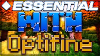 How To Install Essential Mod WITH OPTIFINE Minecraft Essential Tutorial [upl. by Fuld516]