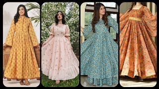 Latest Printed Frock Designs 2025 Frock Designs  Frock Ke Design  Latest Frock Design [upl. by Cecile508]