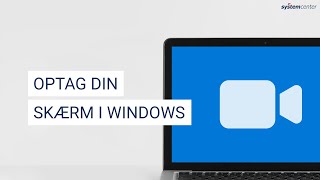 Optag din skærm i Windows 10 [upl. by Annel369]