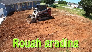 Rough Grading A Yard [upl. by Renba660]