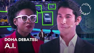 Artificial Intelligence  FULL DEBATE  Doha Debates [upl. by Eyllek438]