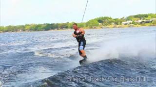 Wakeboarding Tip Low Impact HS Back Roll Progression [upl. by Elcarim]