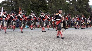 The Atholl Highlanders parade  Blair Atholl 2017 4KUHD [upl. by Emelda801]