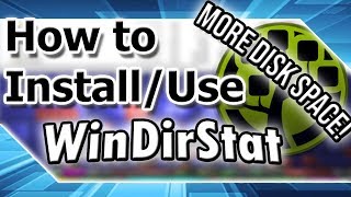 WinDirStat Guide  Great for Cleaning Up DiskSpace  How 2 Install amp Use [upl. by Aynna797]