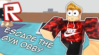 ESCAPE THE GYM OBBY  Roblox [upl. by Hospers]