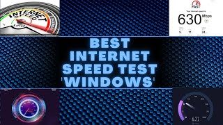 Check your internet speed for free  Best internet speed test websites in 2021 [upl. by Abih]