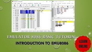 EMU8086 BASIC Tutorial  8086 MICROPROCESSOR EMULATOR Tutorial For Absolute BeginnersEmulator8086 [upl. by Nogaem]