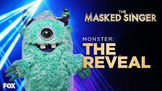 The Monster Is Revealed  Season 1 Ep 10  THE MASKED SINGER [upl. by Marlo60]