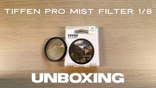 Tiffen Pro mist filter UNBOXING [upl. by Bigg]