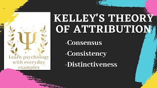 Kelleys theory of attribution [upl. by Solakcin733]