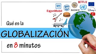 La GLOBALIZACIÓN  Resumen  La Globalización Económica Política y Cultural [upl. by Annavoeg]