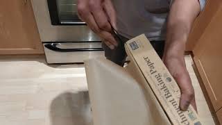 How to Make Parchment Paper Lay Flat [upl. by Haze]